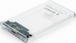 GEMBIRD External Enclosure 2.5 USB 3.0 Clear