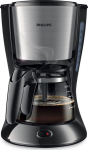 Philips Daily Collection Coffee maker HD7435/20 With glass jug Black & metal