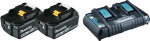 Makita Energy Kit 197629-2 2x BL1850B + DC18RD