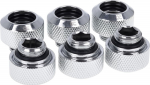 Alphacool Eiszapfen 13mm Hardtube Anschraubt&uuml;lle G1/4, 6-Pack - chrome