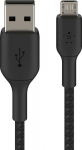 Belkin Micro-USB-Cable encased 1m black CAB007bt1MBK