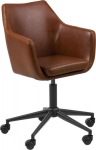 Desk chair NORA brandy