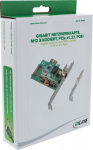 Karta sieciowa Delock InLine&reg; Gigabit NIC M12 x-kodiert PCIe x1 2.1 PoE+