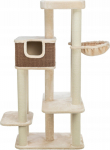 Feandrea Bertholo, scratching post�cy, dla kota, creamy/dark brown�zowy, 165 cm