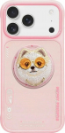 Case Nimmy Glasses Cool Dog MagSafe do iPhone 17 pink