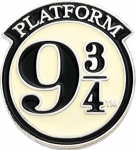 The Carat Shop Ltd Carat Shop Harry Potter - Platform 9 3/4 Pin Badge (HPPB0011)