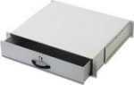 DIGITUS Schublade 2HE 483mm gray lockable