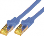 M-Cab CAT7 SFTP RJ45 LSZH 10M BLUE, 10GBIT RAW PATCH CABLE