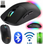 Media-Tech Wireless Mouse 2w1 (BT/RF)SILENT&RECHARGE