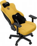 Fabric gaming chair Anda Seat Kaiser 3E XL Bright Yellow Fabric