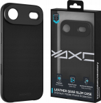 Yaxo Phone case Leather Gear Slim Case MagSafe iPhone 17 Air Dusty Black