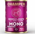 CHAMPER Bones & Joints Monoprotein Beef - wet dog food - 400g