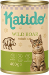 KATIDO Wild boar - wet cat food - 400g