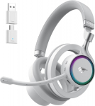 Havit Fuxi-H8 - wired/wireless gaming headphones (white)