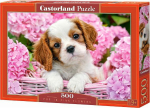 1565 Castorland Puzzle Pup in Pink Flowers 500 element&oacute;w (52233)