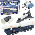 Polesie Space Set Rocket Shuttle Satellite Transport Vehicle