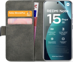 Mobilize Classic Gelly Wallet Book Case Xiaomi Redmi Note 15 Pro+ 5G Black