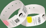 ZEBRA Z-Band UltraSoft, adult, white - Z-Band UltraSoft, adhesive closure, adult, colour: white, contains 6 cartridges with 175 wristbands per cartridge