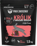 PAKA ZWIERZAKA Rabbit with forest fruits &ndash; dry dog food L &ndash; 1.5kg