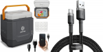 Portable Fridge Peme Trip 31.5 l Adventure Orange z loudspeaker + kabel usb
