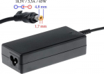 Laptop Power Supply Akyga 65 W, 1.7 mm, 3.5 A, 18.5 V (AK-ND-09)