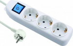 Electraline 62442 power strip / extension socket 3M 16A