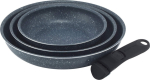 Russell Hobbs RH03293EU7 Nightfall Stone 4-Piece Smart Clip Fry Pan Set