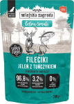 WIEJSKA ZAGRODA Forest Flavours Venison fillets with tuna - wet dog food - 280g