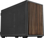 Lian Li DAN Cases B4 Wood Edition PC-Geh&auml;use, Micro-ATX - Walnuss, schwarz