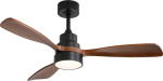 Extralink Walnut Dark 48 Smart WiFi, ceiling fan, dark walnut, app, 122cm
