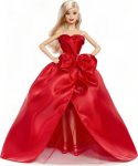 Barbie Doll Mattel Barbie Christmas Doll (Blond hair) (JJX65)