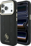 Guess Stripe Peony 4G Logo MagSafe for iPhone 18 Pro Max / iPhone 17 Pro Max / black