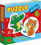 Alexander PUZZLE DLA MALUSZKOW-KROKODYL