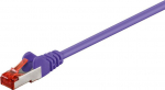 MicroConnect S/FTP CAT6 3m Purple LSZH, PiMF (Pairs in metal foil)