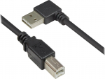 Alcasa Good Connections USB2.0 Kabel EASY A gew.-B schw. 0.5m