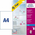 Avery Zweckform Decorative Glass Foils 4 sheets (MD3002)