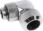 Alphacool Eiszapfen 13mm Hardtube Anschraubt&uuml;lle 90 Grad drehbar G1/4 - chrome
