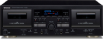 Teac W-1200 - Double cassette deck - Schwarz