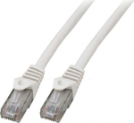 EFB Elektronik RJ45 PATCHKABEL U/UTP CAT.6, LSZH CCA 0.5M WEISS