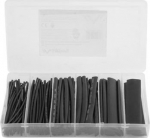 Lanberg Set of heat shrink tubing 100 szt. Czarne (ORG01-ST100B)