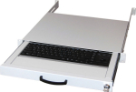 Equip 19" Keyboard drawer. US-Layout+Trackball 1.80m RAL7035