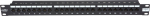 BKT Elektronik 19&acute;&acute; Patch Panel, 24xRJ45, unshielded, Cat6, 1U, black