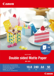 Canon MP-101 D A 4, 50 Sheets Double sided Matte Paper, 240 g