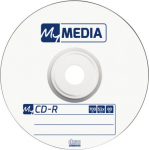 1x10 MyMedia CD-R 80 / 700MB 52x Speed Wrap