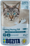BOZITA Herring Chunks in sauce - wet cat food - 85g