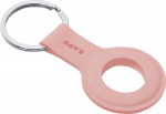 LAUT HUEX TAG Blush Pink keyring holder for Apple AirTags