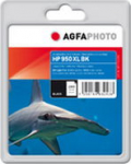 AgfaPhoto Ink BK, rpl HP No. 950 XL, Black, Pages 2300, 78ml