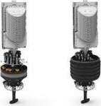 CommScope FIST&reg; MSC (Modular Splice Closure), Empty housing, size D, without test valve