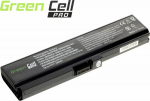 Battery Green Cell Toshiba Satellite U500/L750/A650/C650/C655/PA3634U-1BRS 10.8V 6 cell (TS03PRO)