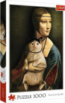 Trefl Puzzle 1000 items Lady with a cat